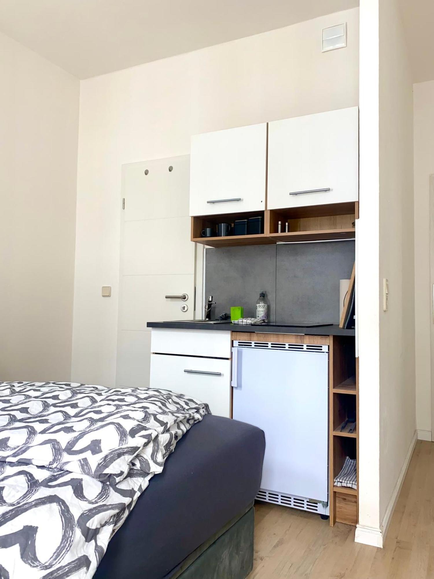 Studioapartment M15 Im Plagwitzer Szeneviertel 莱比锡 外观 照片