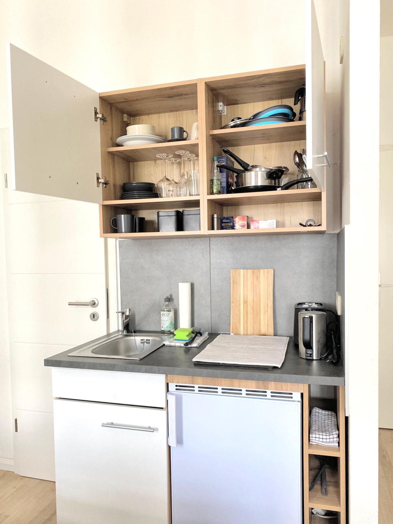 Studioapartment M15 Im Plagwitzer Szeneviertel 莱比锡 外观 照片